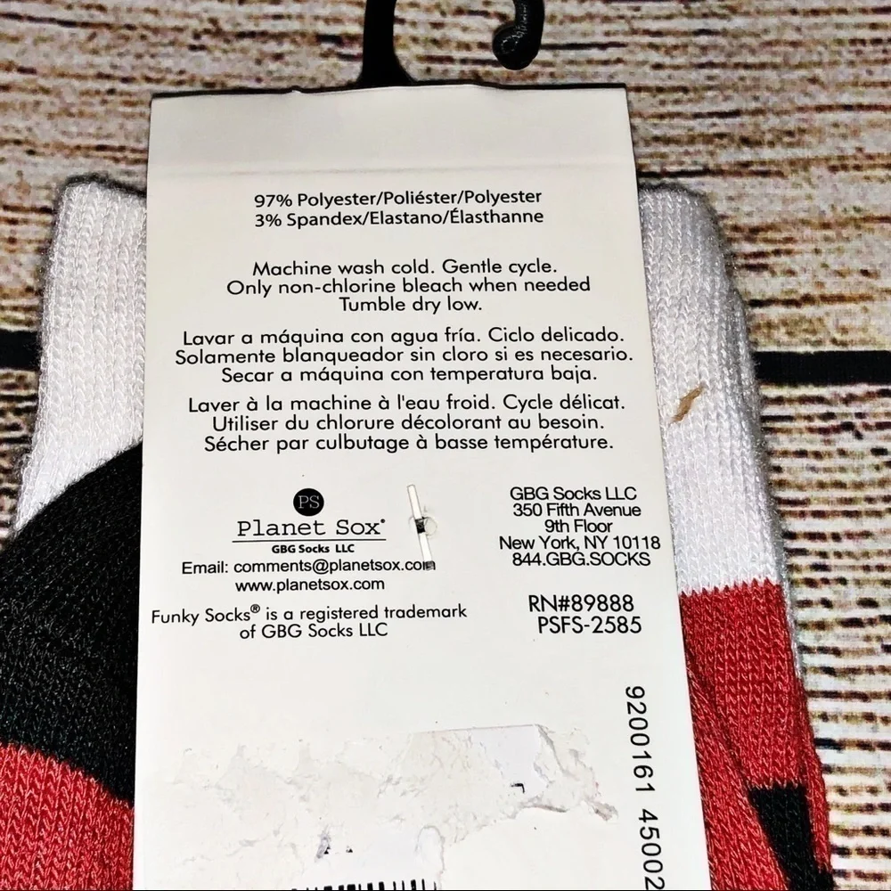NWT Funky socks Christmas Santa socks